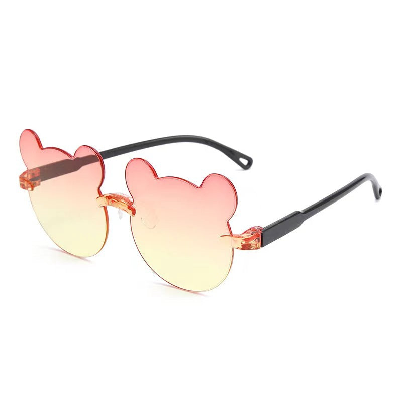 Wholesale Cute baby bear sun protection sunglasses frame